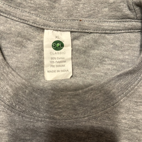 SOL Classic , extra large gray T-shirt. - Picture 2 of 5